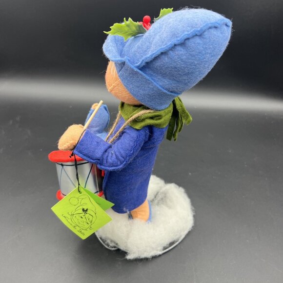 VTG Annalee Little Drummer Boy 12" Doll Christmas Whimsical Holiday Festive - Picture 2 of 11